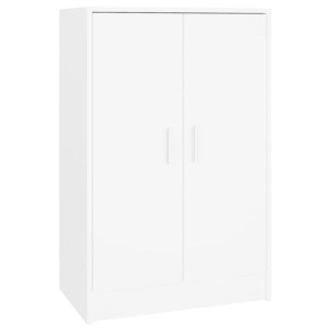 Szafka na buty, biała, 60x35x92 cm, płyta wiórowa