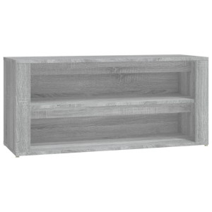 Szafka na buty, szary dąb sonoma, 100x35x45 cm