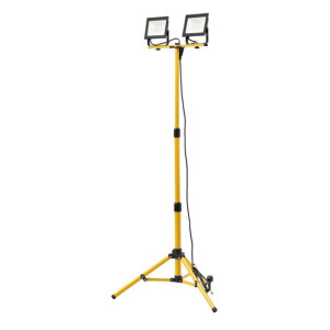 Podwójna lampa robocza LED ze statywem 2x4250 lm 2x50 W IP65