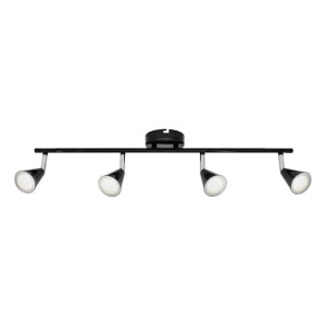 Oprawa LED 14,8W 1280 lm 4x3,7W, 120°, IP20, Czarny
