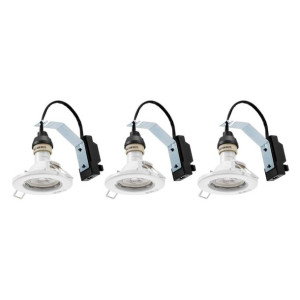 Lampy punktowe LED z funkcją ściemniania 3 szt. 4,7 W 345 lm