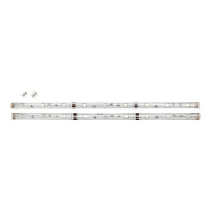Listwy LED z diodami RGB 2 szt. 2x2,4 W