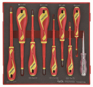 Zestaw 9 wkrętaków 1000V Teng Tools TEDV909N