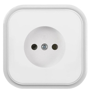 Gniazdo ścienne 230V 16A IP20 Duwi 75mm