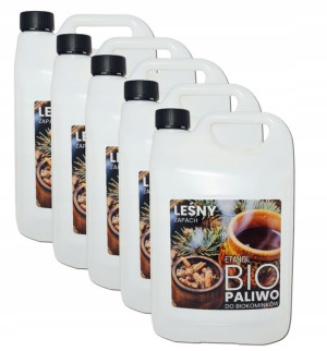 Paliwo Do Biokominka Zapach Leśny 5x5l