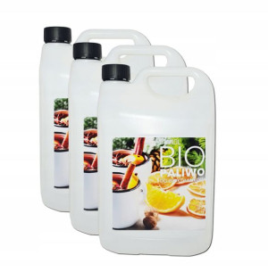 Paliwo Do Biokominka Zapach Pomarańcza 3x5l
