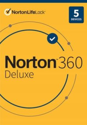 NORTON 360 Deluxe 5 PC / 1 rok /nie wymaga karty/