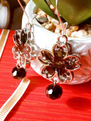 Kolczyki z żywicy epoksydowej - handmade Clogers