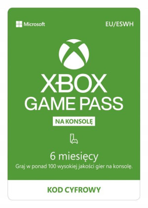 Xbox Game Pass na 6 miesięcy