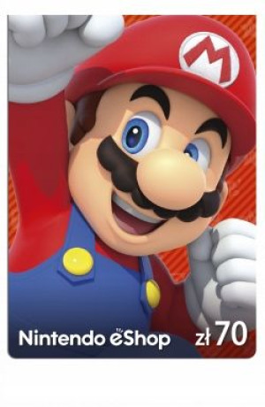 Doładowanie Nintendo eShop 70 zł