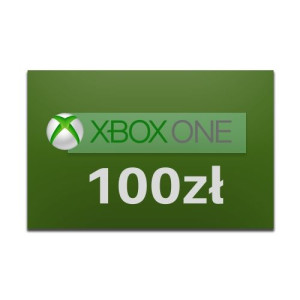 Doładowanie XBOX One Live 100 zł