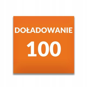 Doładowanie ORANGE 100 zł