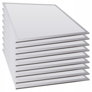 10x Panel Led Oprawa Rastrowa 60x60 50w Mocny Ccd