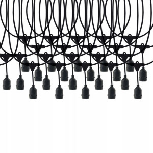 GIRLANDA LED 10m 20xE27 łańcuch ogrodowa TARAS