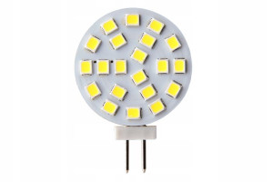 Żarówka LED G4 12V DC 5W 450LM CIEPŁA talerzyk
