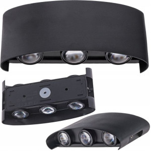 Lampa elewacyjna zewnętrzny LED Kinkiet GÓRA DÓŁ