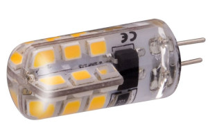 Żarówka LED G4 SMD 3,2W mini SILIKON ZIMNA 12V DC