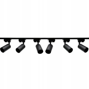 Zestaw Szynoprzewód szyna 2m + 6x SPOT na GU10 LED