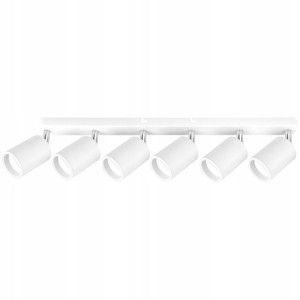 Lampa sufitowa szyna spot oprawa halogenowa GU10 6