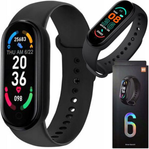 SMARTWATCH SMARTBAND opaska sportowa zegarek M6