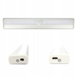 Lampka listwa samoprzylepna USB do szafy na magnes