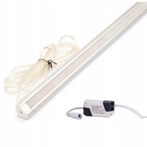 Profil ALUMINIOWY 50cm narożny LED listwa kuchenna