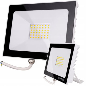 Halogen Lampa Naświetlacz LED 3300lm 30W CIEPŁA