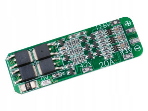 Ładowarka 3S 20A 12,6V BMS PCM Li-ion ogniwa 18650