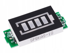 6S Wskaźnik naładowania AKUMULATORA 19.8V - 25.2V