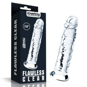 DILDO Flawless Clear Dildo 7.0''