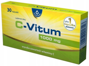 C-VITUM witamina C Odporność 1000mg 30 kapsułek