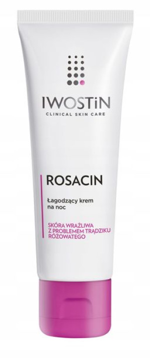 Iwostin Rosacin Łagodzący Krem Na Noc - Trądzik