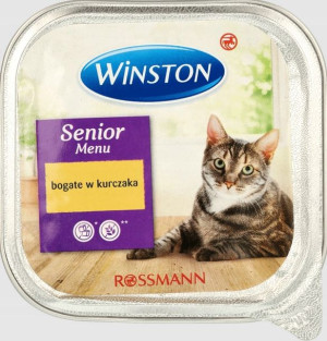 WINSTON Senior karma mokra dla kotów 100g