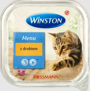 WINSTON karma mokra dla kotów z drobiem 100 g