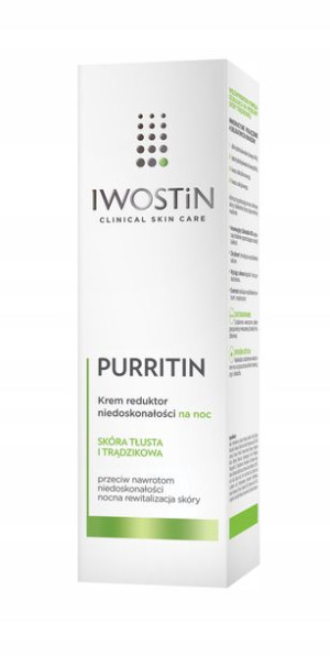 Iwostin Purritin Krem Reduktor Niedoskonałości 40