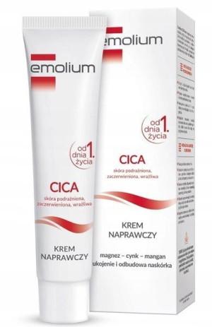 Emolium Cica Krem Naprawczy Kojący 40ml Regeneruje