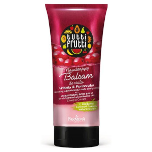 TUTTI FRUTTI WIŚNIA & PORZECZKA Odżywczy hydromus do ciała 200ml