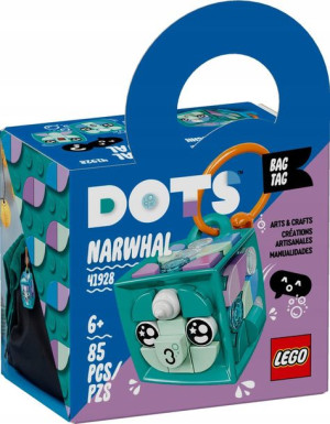 Klocki Lego Dots 41928 Zawieszka Z Narwalem