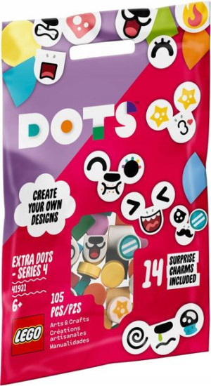 Klocki Lego Dots 41931 Seria 4 Dodatki Extra
