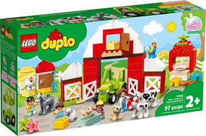 Klocki Lego Duplo 10952 Stodoła Traktor Zwierzęta