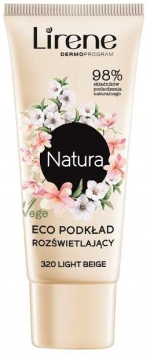 LIRENE 320 ECO NATURA Fluid Podkład rozświetlający