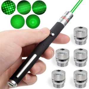 Mocny Wskaźnik Laserowy 5x Laser Zielony Duża Moc