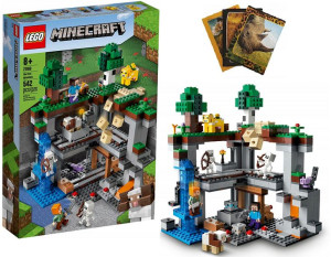 Klocki Lego Minecraft 21169 Pierwsza Przygoda + Gratis Zeszyt