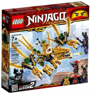 Klocki Lego Ninjago 70666 Złoty Smok