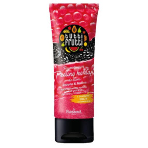 TUTTI FRUTTI JEŻYNA & MALINA Regenerujący peeling koktajl do dłoni