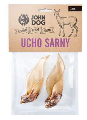 JohnDog Ucho sarny 2szt