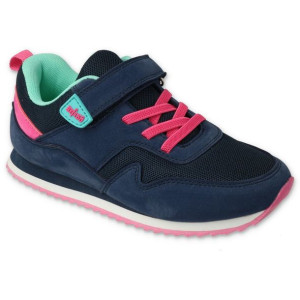 Buty sportowe dziewczęce na rzep Befado 516Q215