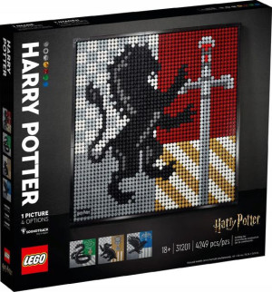 Klocki Lego Art 31201 Harry Potter Herby Hogwartu