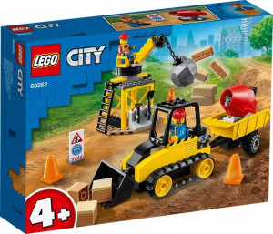 LEGO CITY 60252 Buldożer budowlany KLOCKI