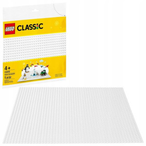 LEGO CLASSIC 11010 Biała płytka konstrukcyjna